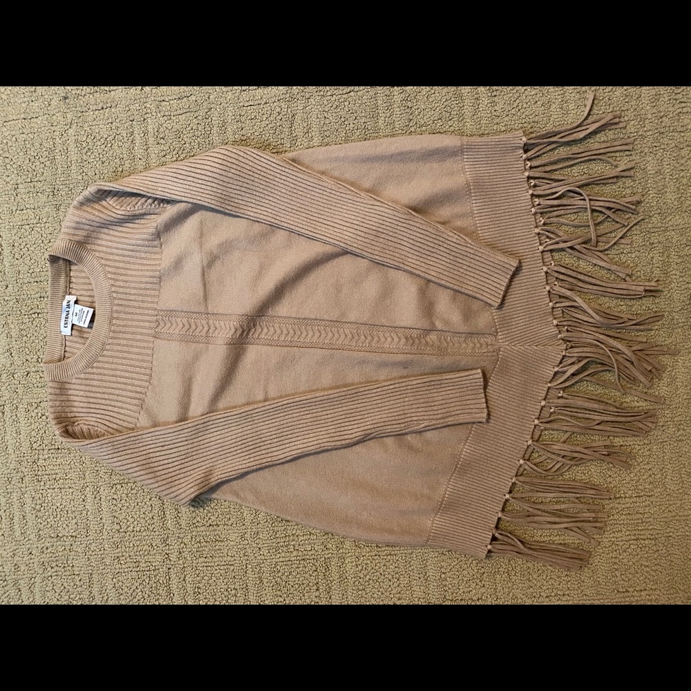 ESTRNA JANI Fringe Sweater